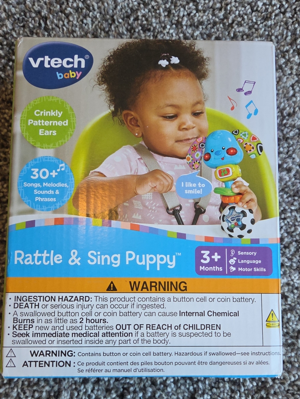Baby Rattle & Sing Puppy